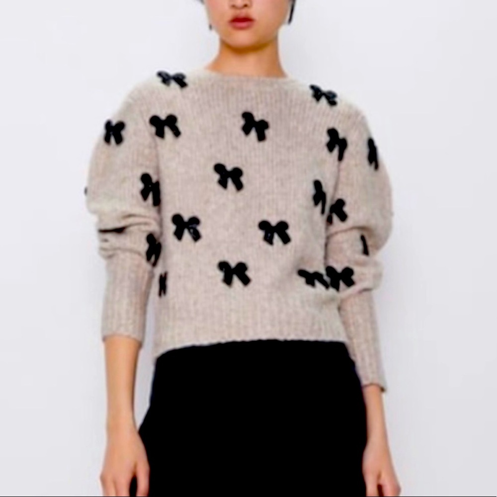 Zara Bow Sweater